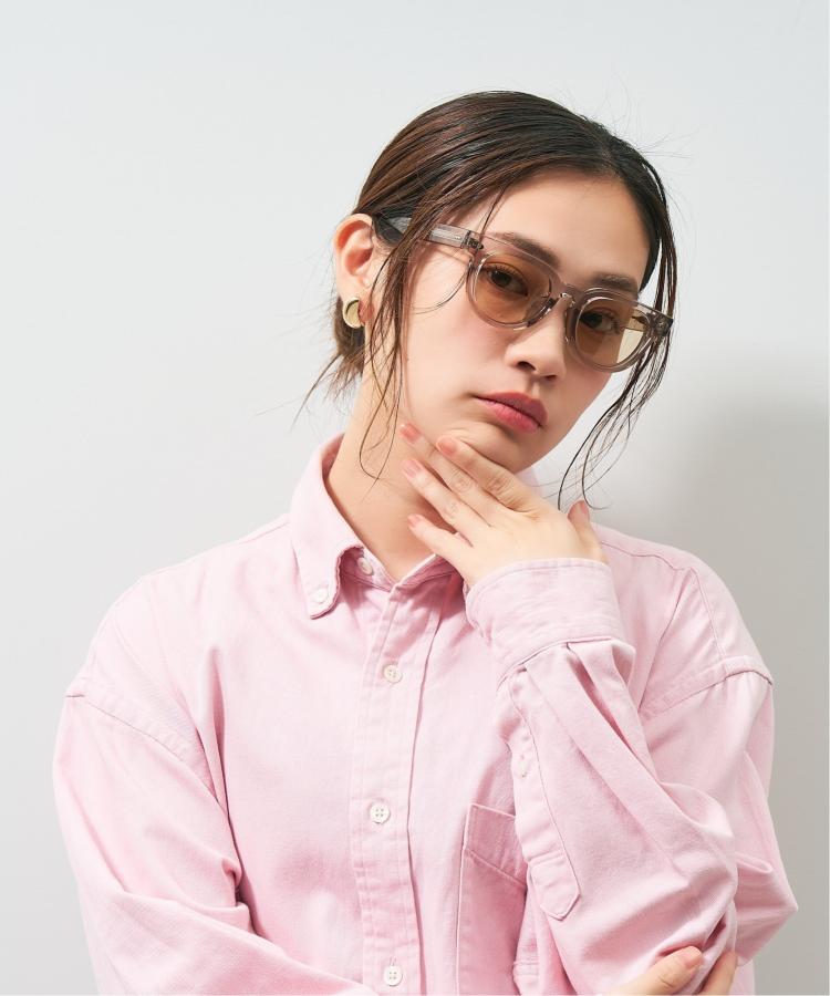 ≪6/20限定！エントリーで最大100％ポイントバック≫【WEB限定】ウェリントン型 サングラス(グレー(クリア))|JOURNAL STANDARD relume ジャーナルスタンダード レリューム 紫外線防止 UVカット 男女兼用 メンズ レディース 男性用 女性用 運転 ドライブ ゴルフ スポーツ