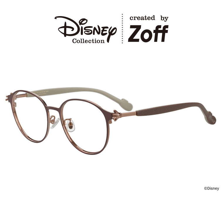 ≪本日限定！エントリーで最大100％ポイントバック≫|Zoff Mickey & Friends Hands ボストン型 メガネ (..