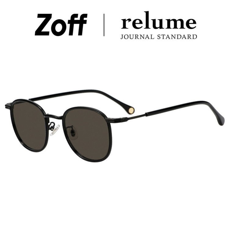 【WEB限定】ウェリントン型 サングラス(ブラック)|JOURNAL STANDARD relume ジャーナルスタンダード レリューム 高級感 メタル 紫外線防止 UVカット 男女兼用 メンズ レディース 男性用 女性用 ユニセックス おしゃれ 運転 ドライブ ゴルフ【ZF252G02-14E1】【47□22-145】