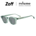 【WEB限定】ウェリントン型 サングラス(グリーン(クリア))|JOURNAL STANDARD relume ジャーナルスタンダード レリューム 紫外線防止 ...