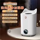★1年間保証★加湿器 超音波式 4L 空気清浄 乾燥 冬 大容量 上から給水 水漏れしない 4段階風量設定 お手入れ簡単 省エネ 卓上 usb 自動OFFタイマー マイナスイオン 30畳部屋に対応 寝室/リビング/オフィス