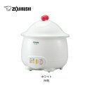 【公式店】象印 温泉たまご器 ホワイト 「温泉たまご」 「半熟たまご」 「固ゆでたまご」 が調理できる 1度に6個作れる 「エッグスタンド」つき できあがりをブ...