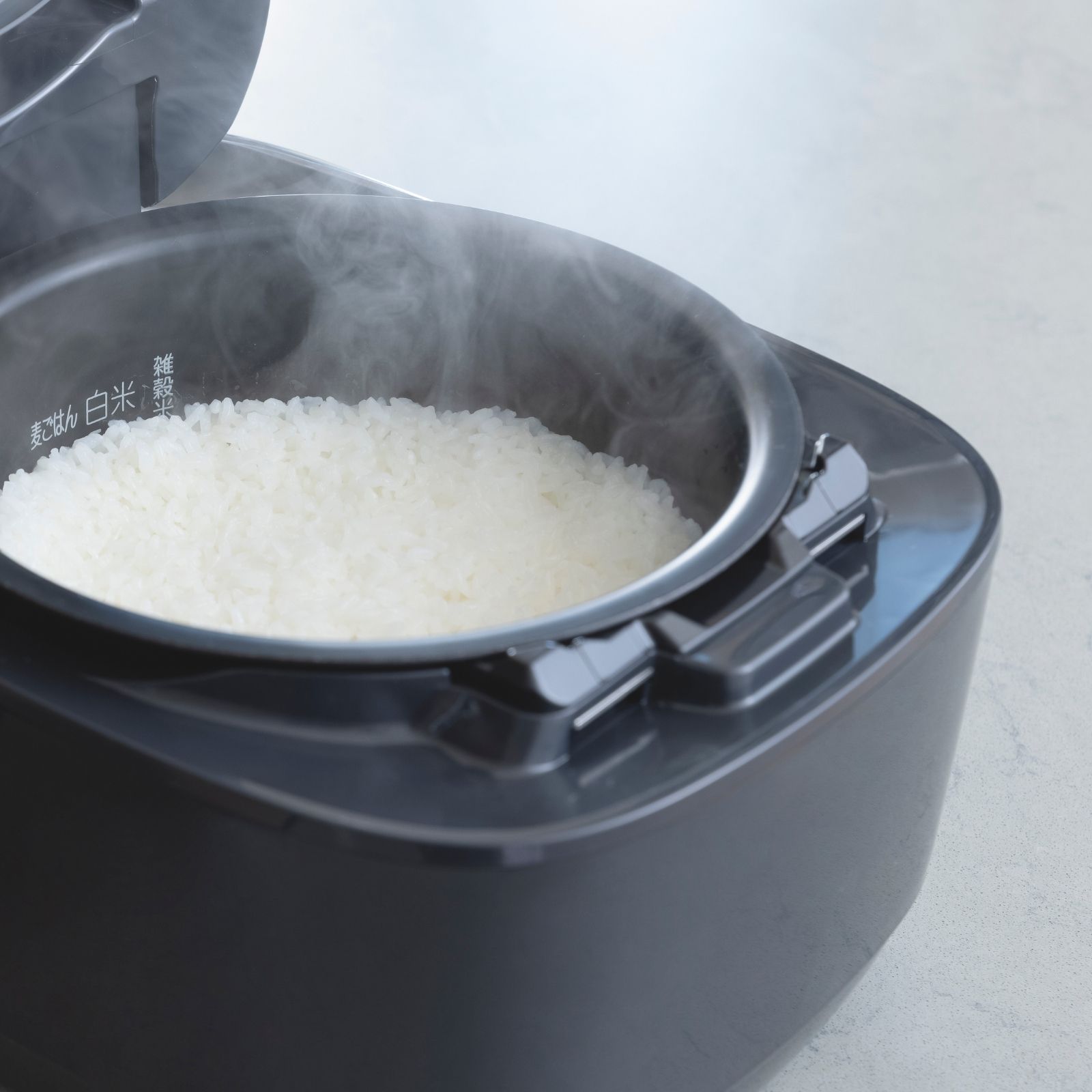 【公式店】象印 圧力IH炊飯ジャー 炊飯器 スレートブラック 極め炊き 5.5合 1升 「...