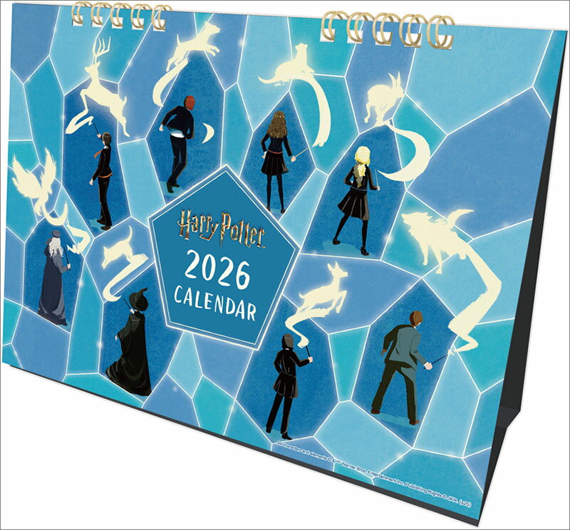 【送料込み】【取寄商品】 2026年カレンダー卓上 ハリー・ポッター26CL-0367[10/11発売]