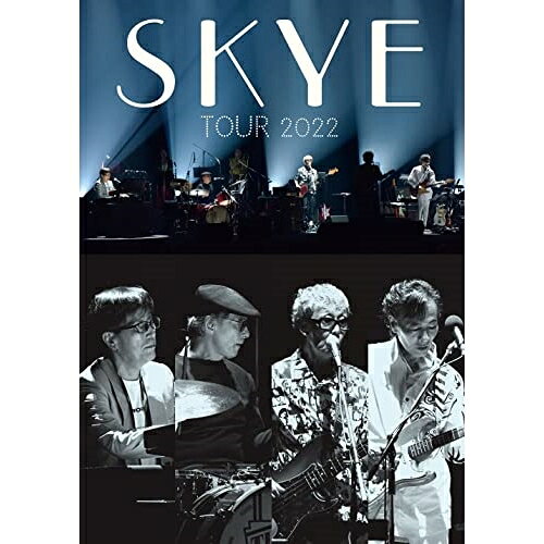 SKYE TOUR 2022(Blu-ray)SKYEスカイ すかい　発売日 : 2023年1月25日　種別 : BD　JAN : 4549767168173　商品番号 : COXA-1306【収録内容】BD:11.Less Is More2.Dear M3.Daydream4.Reach Out To The Sky5.どちらのOthello6.BEEF / with 奥田民生7.イージュー★ライダー / with 奥田民生8.さすらい / with 奥田民生、尾崎亜美9.私は何色 / with 尾崎亜美10.初恋の通り雨 / with 尾崎亜美11.マイ・ピュア・レディ / with 尾崎亜美12.返事はいらない / with 荒井由実13.あの日にかえりたい/ with 荒井由実14.HONG KONG NIGHT SIGHT / with 荒井由実15.ちぎれ雲16.川辺にて17.マイミステイク18.PUFFYメドレー / with 奥田民生、尾崎亜美、荒井由実19.ISOLATION〜マシマロ〜天使のウィンク〜14番目の月 / with 奥田民生、尾崎亜美、荒井由実、ISOLATION、マシマロ、天使のウィンク、14番目の月20.卒業写真 / with 荒井由実(ENCORE)21.Always(ENCORE)22.BLUE ANGELS(ENCORE)23.SKYE OFFICIAL DIALOGUE(特典映像)24.ISOLATION(MV)(特典映像)