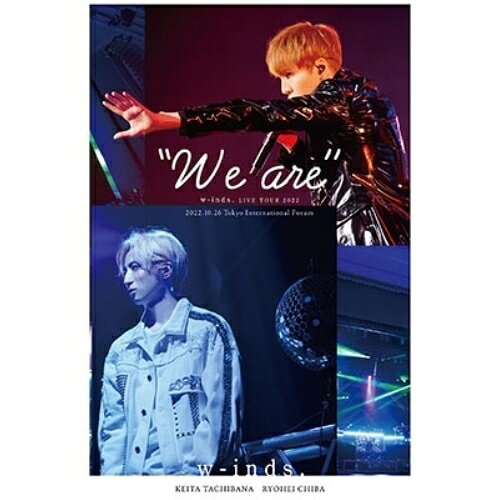w-inds. LIVE TOUR 2022 ”We are”(Blu-ray)w-inds.ウィンズ うぃんず　発売日 : 2023年3月01日　種別 : BD　JAN : 4524135088840　商品番号 : PCXP-50943【収録内容】BD:11.In Love With The Music2.Strip3.EXIT4.Dirty Talk5.DoU(20XX version)6.YES or NO7.Say so long8.If I said I loved you9.Make you mine10.Sexy Girl11.In your warmth12.Little13.1 3 414.夏空の恋の詩15.Show Me Your Love16.With You17.We Gotta Go18.ブギウギ6619.NEW PARADISE20.Long Road21.Forever Memories(EN)22.Beautiful Now(EN)23.Documentary of LIVE TOUR 2022 "We are"