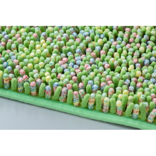 山崎産業 ソフワ マイクロファイバーバスマット 45×60cm ベージュ