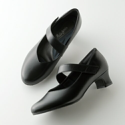 【送料無料】 足のプロが考えた 足が楽なパンプス (ブラック24.5cm)株式会社メイダイ