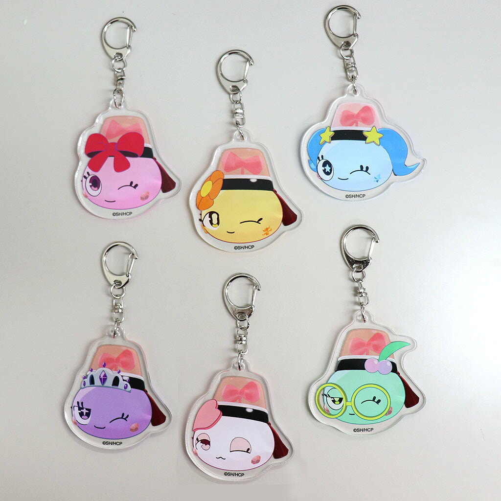 アニメほっぺちゃん　ランダムアクリルキーホルダー　ガーディアンズ（全6種）／サ...