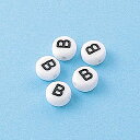 B/アルファベットビーズ/5個セット/sunhoseki