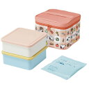 【送料無料】 保冷バッグ付き行楽ランチセット(保冷剤付き) SNOOPYピクニックスケーター(Skater)