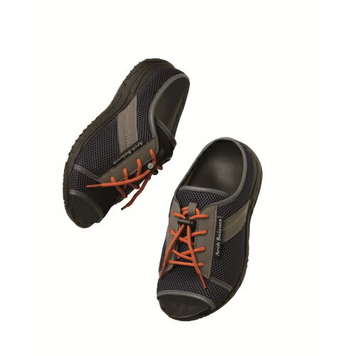 【送料無料】 Lafoot アーチスニーカー (ネイビー/替え紐：ネイビー) (L)株式会社メイダイ