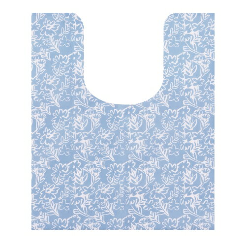 【送料無料】 お手軽清潔トイレマット5枚入 (フラワー柄)株式会社メイダイ