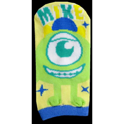 【送料無料】 キャラクターソックスKIDS (マイク) （単色) (13-18cm) (3足セット)みっとめるへん社