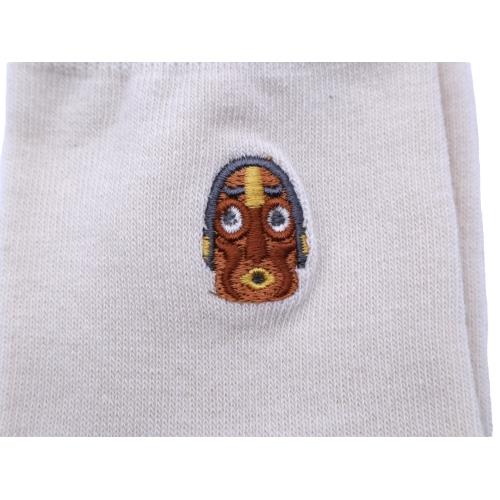 【送料無料】 クルーソックス (ピンク・ホワイト・グレー) (23-25cm) (3足セット)みっとめるへん社