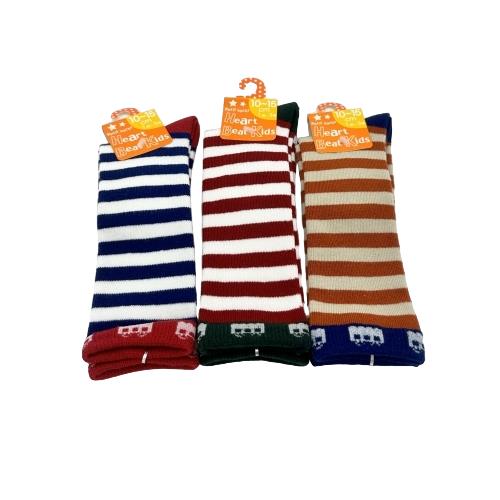 【送料無料】 キッズソックス(ブラック・ブラウン・ダークブラウン) (電車ボーダー)(10-15cm)(1歳〜3歳)(3足セット)みっとめるへん社 【送料無料】 キッズソックス(ブラック・ブラウン・ダークブラウン) (電車ボーダー)(10-15cm)(1歳〜3歳)(3足セット)みっとめるへん社