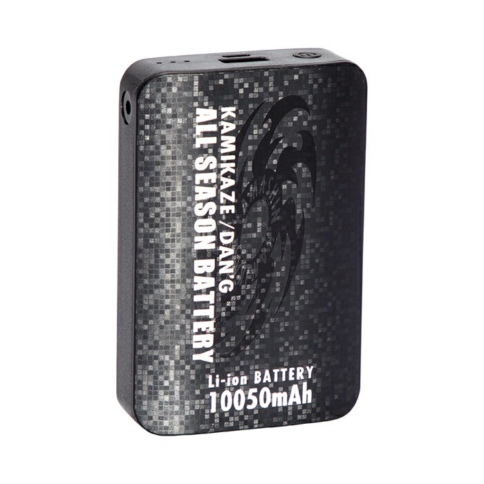 山真製鋸 ( Y 039 sGOD JAPAN ) 神風 暖G モバイルバッテリー オールシーズンバッテリー 10050mAh USB KBTS-10050