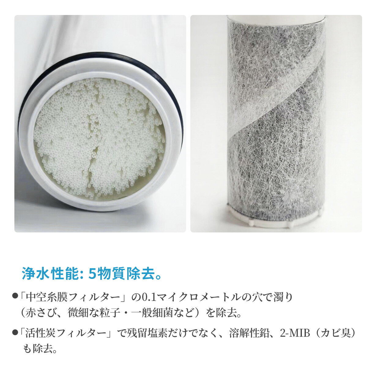sfc0002 浄水器カートリッジ 9本セット（BSC05003 SFC0002T SFC0002TTS ZSRJT002R12BC FP1025 PZ871-3 の互換品）交換用 浄水カートリッジ スパウトインタイプ浄水器 水栓一体型 取替用カートリッジ【正規品ではなく互換品です】 3