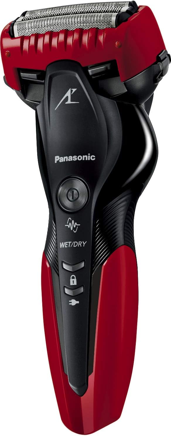パナソニック ラムダッシュ メンズシェーバー 3枚刃 お風呂剃り可 赤 ES-ST2S-R Panasonic