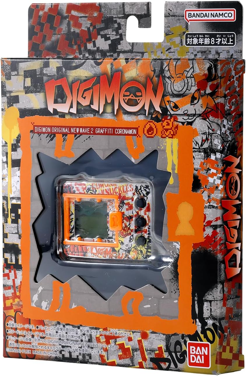 BANDAI DIGIMON ORIGINAL NEW WAVE 2 GRAFFITI CORONAMON デジモン デジタルモンスター デジモンオリジナル コロナモン 育成ゲーム 携帯ゲーム 電子ペット バンダイ 8歳以上 4582770021172
