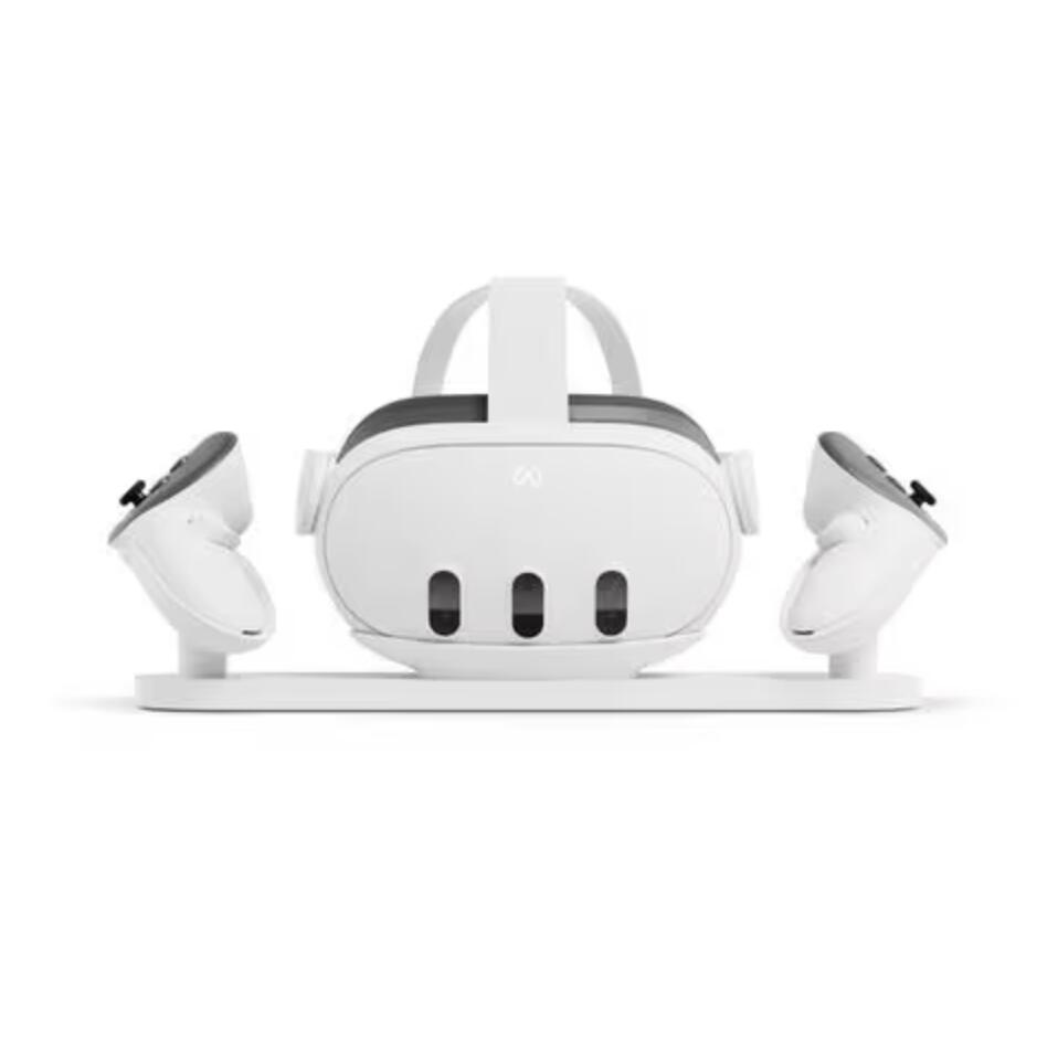 Meta Quest 3 充電ドック オールインワン ワイヤレス充電器 Touch Plusコントローラー対応 VRヘッドセット 充電スタンド Meta Quest3 メタクエスト3 公式アクセサリー 0815820024545