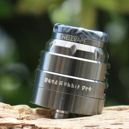 HELLVAPE Dead Rabbit デッドラビットPro RDA 24mm Gunmetal 電子タバコ VAPE ベイプ テクニカルモッド リキッド 本体 スターターキット タールニコチン0 水蒸気 アトマイザー