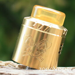 HELLVAPE Dead Rabbit デッドラビットSolo RDA 22mm Gold 電子タバコ VAPE ベイプ テクニカルモッド リキッド 本体 スターターキット タールニコチン0 水蒸気 アトマイザー