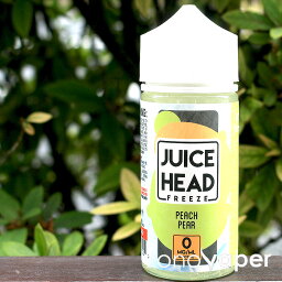 JUICE HEAD（ジュース ヘッド）Freeze Peach Pear 100ml 電子タバコ VAPE ベイプ