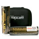 Vapcell21700 K40 4000mAh 45A2本入り / 黒ハードケース付き（ネコポス便対象商品 注意事項要確認） 電子タバコ VAPE ベイプ