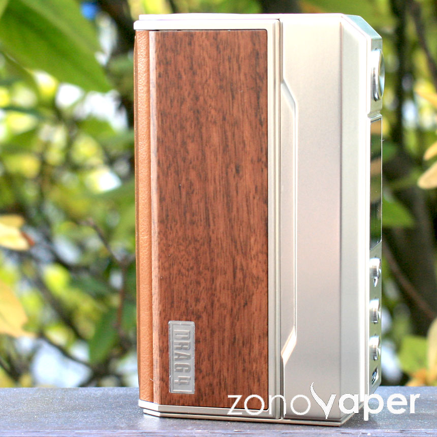 電子タバコ VOOPOOブープーDRAGドラッグ4 Mod Pale Gold Walnut 電子タバコ VAPE ベイプ テクニカルモッド リキッド 本体 スターターキット タールニコチン0 水蒸気 アトマイザー