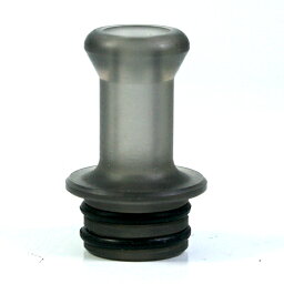 510 Standard Drip Tip Clear Black（ネコポス便送料300円引き対象商品*注意事項要確認）電子タバコ VAPE ベイプ 510 ドリップチップ