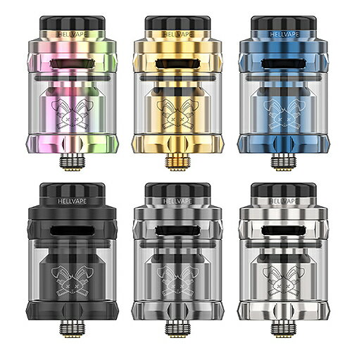 HELLVAPE Dead Rabbit デッドラビットSolo RTA Atomizer 電子タバコ VAPE ベイプ テクニカルモッド リキッド 本体 スターターキット タールニコチン0 水蒸気 アトマイザー