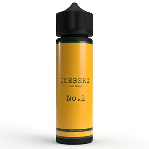 ICEBERGアイスバーグNo.1 - しっかりレモン・メンソール・清涼剤 60ml 電子タバコ VAPE ベイプ テクニカルモッド リキッド 本体 スターターキット タールニコチン0 水蒸気 アトマイザー