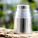 Comp Lyfeコンプライフ Battle Cap Bare Aluminum（ネコポス便対象商品 注意事項要確認） 電子タバコ VAPE ベイプ