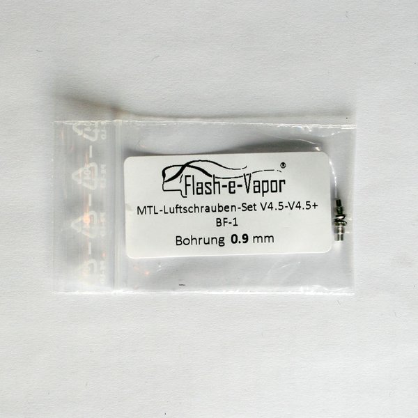 Flash-e-Vapor フェブ MTL Air Screw-Set V4.5 - BF-1 0.9mm（ネコポス便対象商品 注意事項要確認） 電子タバコ VAPE ベイプ