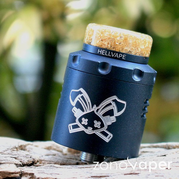 HELLVAPE Dead Rabbit デッドラビットV3 RDA Black 電子タバコ VAPE ベイプ