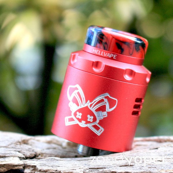 HELLVAPE Dead Rabbit デッドラビットV3 RDA Red 電子タバコ VAPE ベイプ