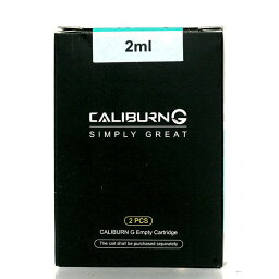 UwellユーウェルCaliburn G Pod System Prime Empty Pod Cartridge 2ml (2pcs/pack)（ネコポス便対象商品*注意事項要確認） 電子タバコ VAPE ベイプ