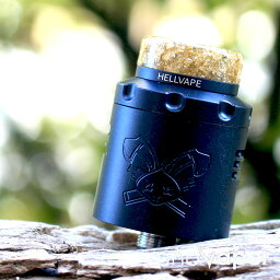 HELLVAPE Dead Rabbit デッドラビットV3 RDA Matte Full Black 電子タバコ VAPE ベイプ アトマイザー