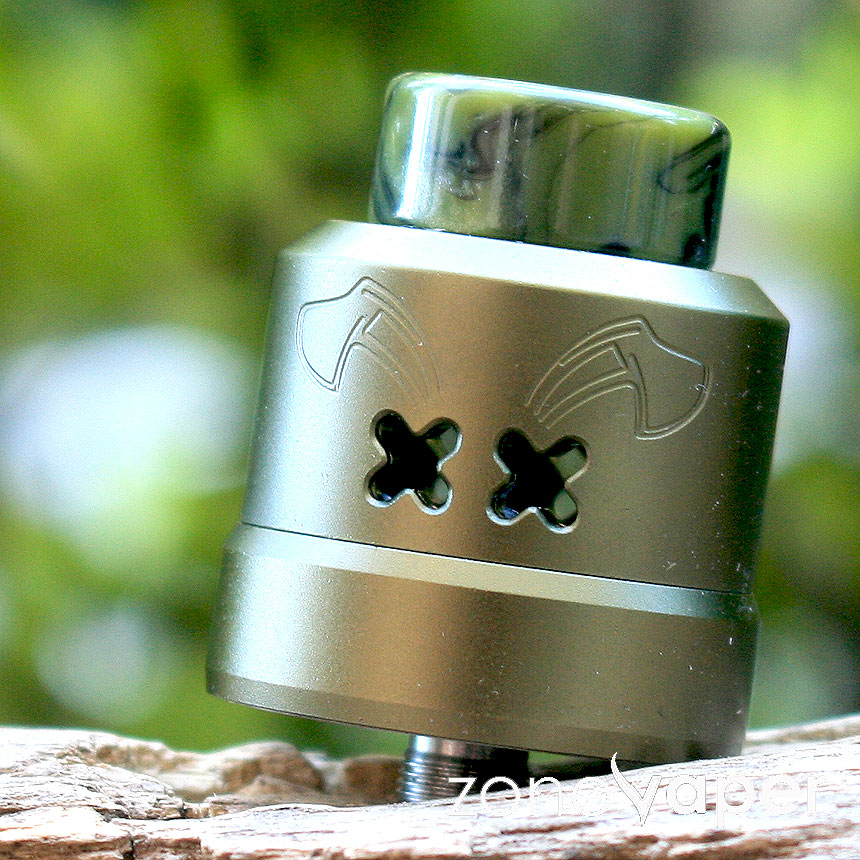 HELLVAPE Dead Rabbit デッドラビットMax RDA28mm Army green 電子タバコ VAPE ベイプ テクニカルモッド リキッド 本体 スターターキット タールニコチン0 水蒸気 アトマイザー