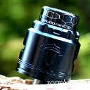 HunderHeadサンダーヘッドCreations Tauren Max RDA Atomizer Black 電子タバコ VAPE ベイプ テクニカルモッド リキッド 本体 スターターキット タールニコチン0 水蒸気 アトマイザー