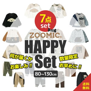 ハッピーセット 7点セット (80-130cm)【ZOODOG】▽子供服 キッズ ベビー 男の子 80cm 90cm 95cm 100cm 110cm 120cm 130cm ハッピーバック ハッピーバッグ 在庫一掃 決算セール▽ ポイント消化