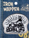 GBL限定 アイロンワッペン 「GBL(カオナシ、トトロ)」 ジブリ美術館 千と千尋の神隠し