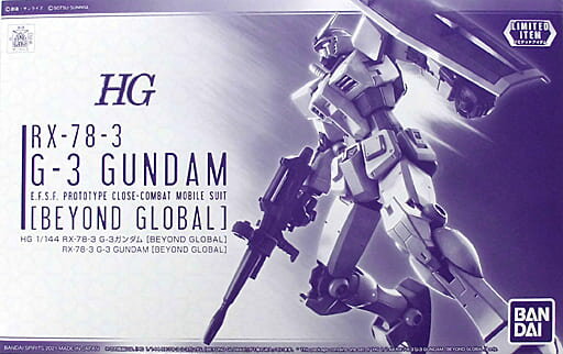 yCxgzHG 1/144 RX-78-3 G-3K_ [BEYOND GLOBAL] @mK_