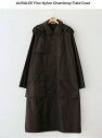 新品【AURALEE(オーラリー)】AURALEE Finx Nylon Chambray Field Coat(フィンクスナイロンシャンブレーフィールドコート...
