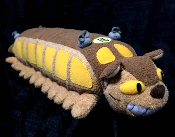 ジブリ美術館限定 ぬいぐるみ ネコバス ネコ列車 となりのトトロ