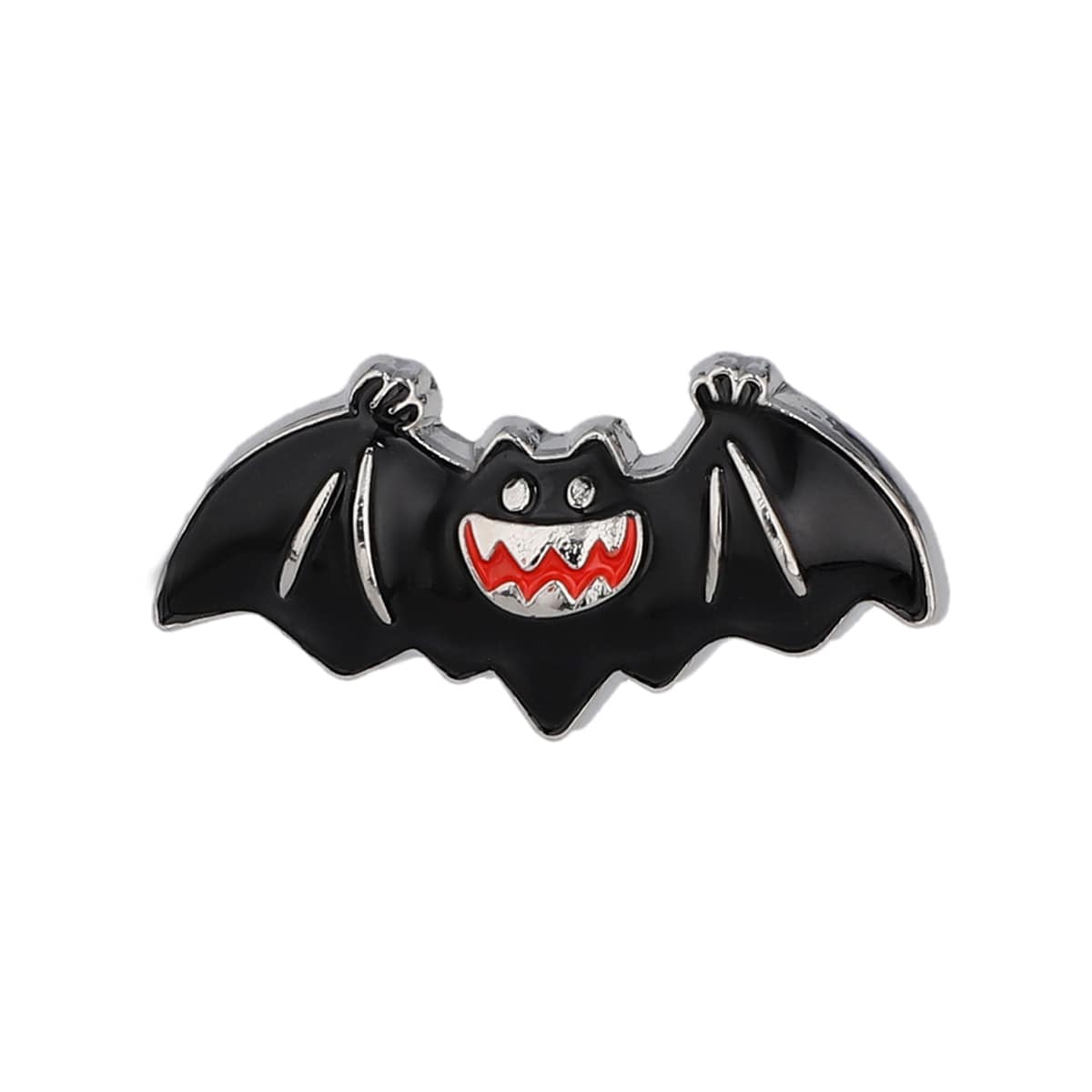 こどものおもちゃ 白コウモリ ピンバッジ 3個セット 楽天市場】コウモリ ピンバッジの通販