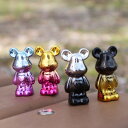 オブジェ クマ ウサギ インテリア 置物 置物 熊 兎 家の装飾 飾り デスク オフィス用品 可愛い お洒落 個性的 4点セット 車載用品 アニマル 動物
