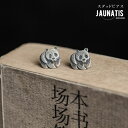 シルバー925 スタッドピアス 片耳 1P メンズ レディース silver925 ユニセックス 男女兼用 パンダ 熊猫 動物 アニマル アンティークシルバー ヴィンテージ風 かわいい カジュアル S925 925シルバー アレルギー対応 ユニーク おしゃれ