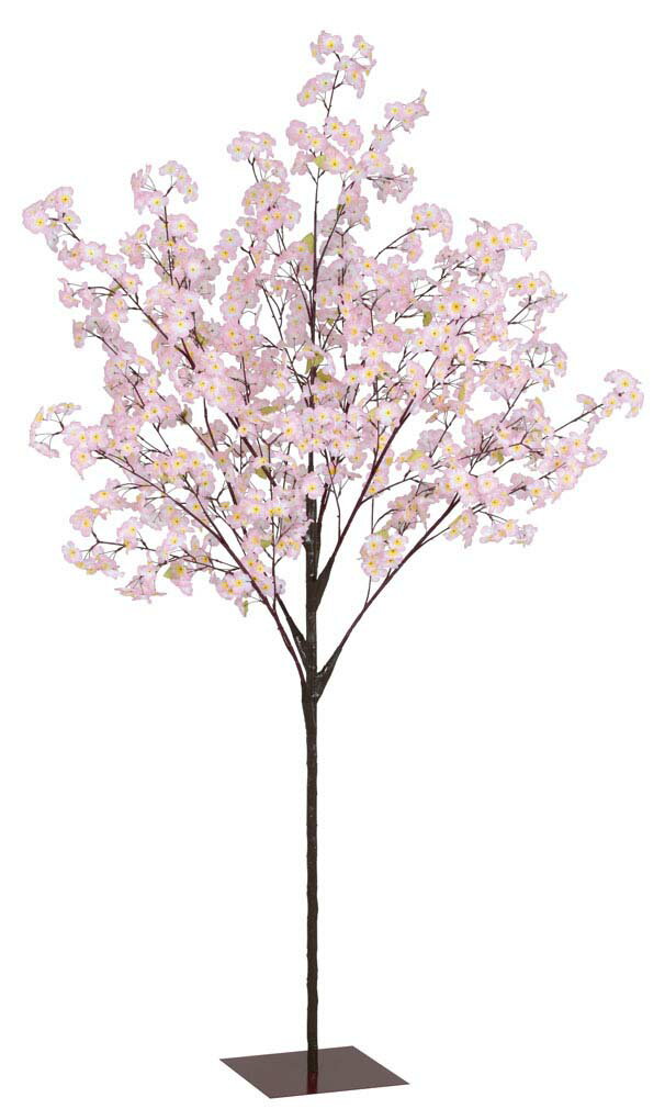 210cm桜ツリー【春の装飾】桜立木スタンド 組み立て式[沖縄・北海道に不可](花径5cm)FLT-2005